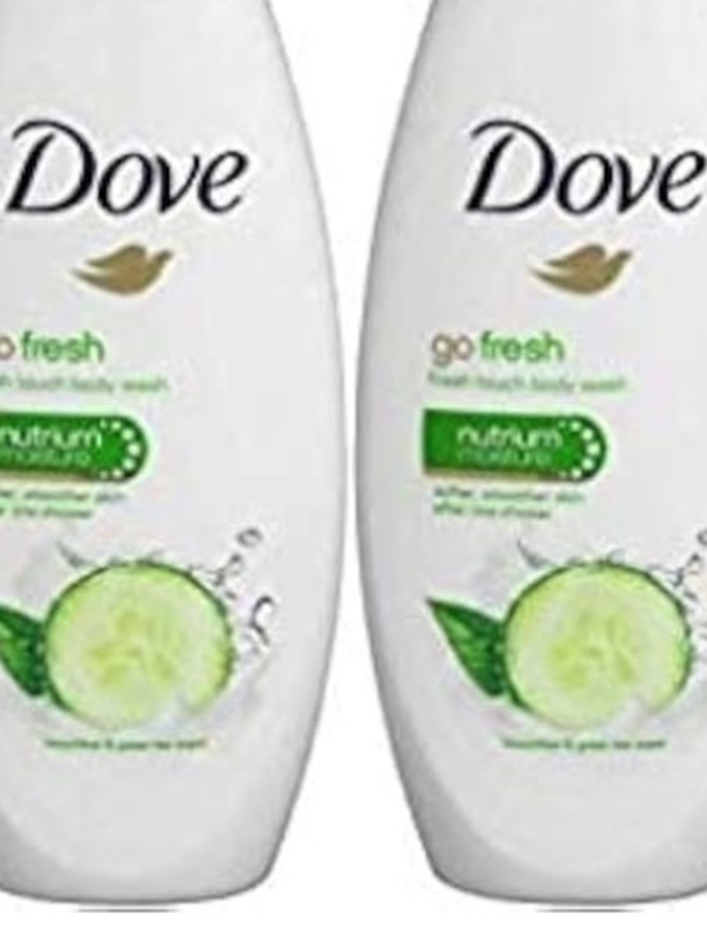 Go Fresh Cucumber & Green Tea Body Wash - White/Green